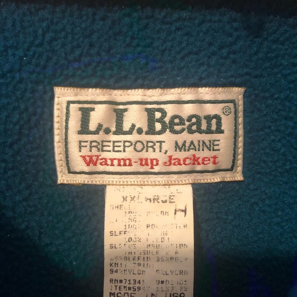 L.L. Bean Blue Coat Size XX Large - Picture 2 of 5